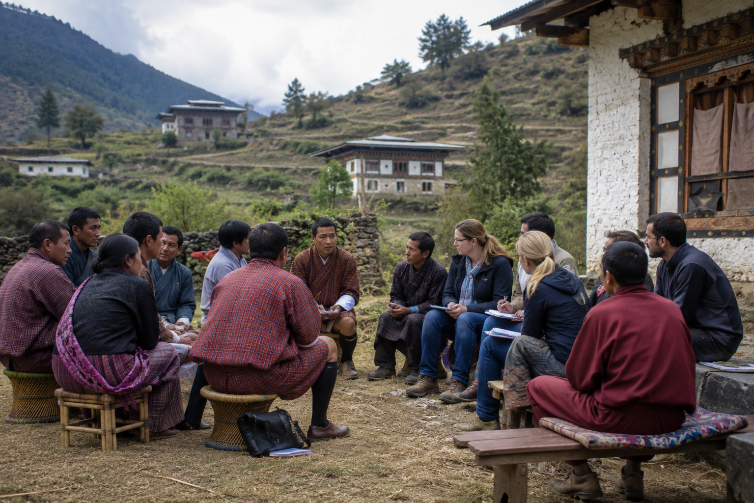 Community project meeting with foreign partners - placeholder