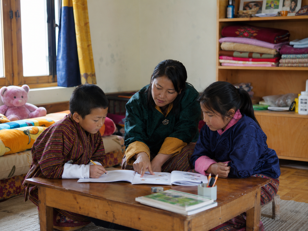 Children in shelter care in a stable supportive home environment - placeholder