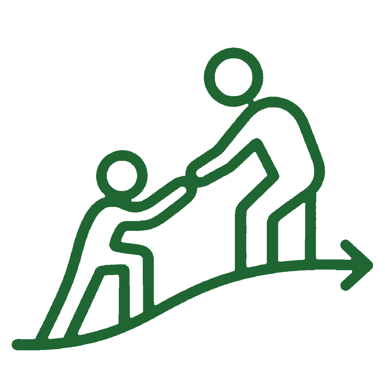 Icon - Rehabilitation-Reintegration - Dark Green